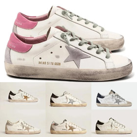Golden Goose leather low-top lace-up fashion sneakers old version (19 styles)-2913  
